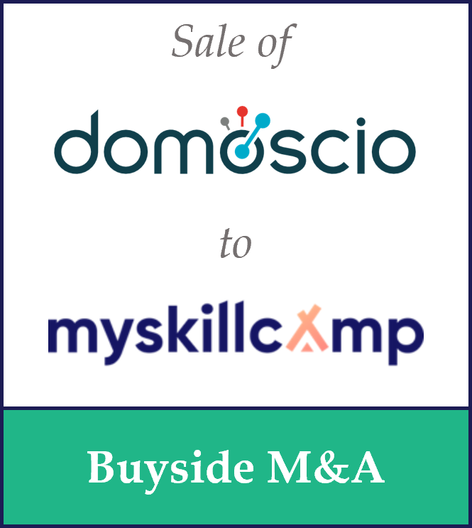 Sale of Domoscio to Myskillcamp – Buyside M&A